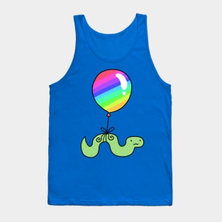 Rainbow Balloon Snake Tank Top